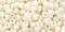 Toho 8/0 Round Japanese Seed Bead, TR8-122, Opaque Luster Navajo White